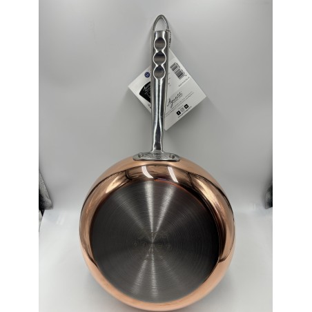 PADELLA RAME INOX CM.24 INDUZIONE